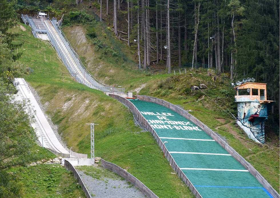 Inauguration des tremplins de Saut du Grépon rénovés